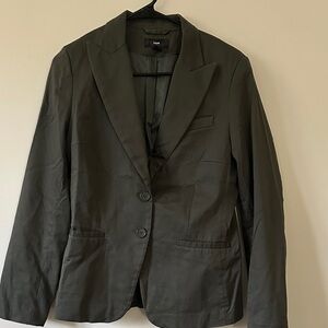 H&M Dark Green Blazer